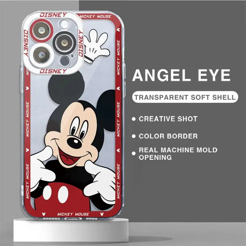 Disney Mickey Minnie Mouse- Phone Case for Motolora Moto Edge 40 5G G32 G72 G73 G71 G52 G22 Soft Cover - Caseverse
