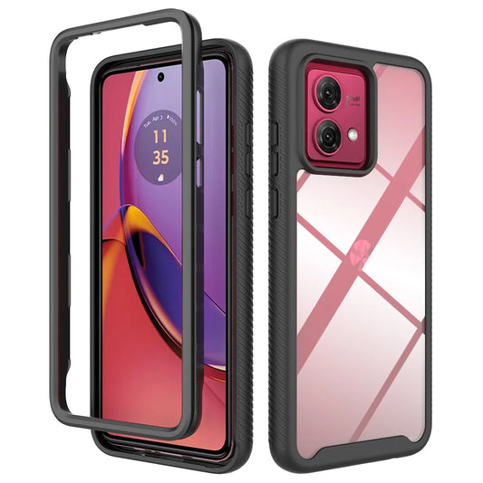 Moto G84 5G Phone Case Shockproof Clear Case TPU Bumper Rugged Cover For Motorola Moto G84 5G Protective Case