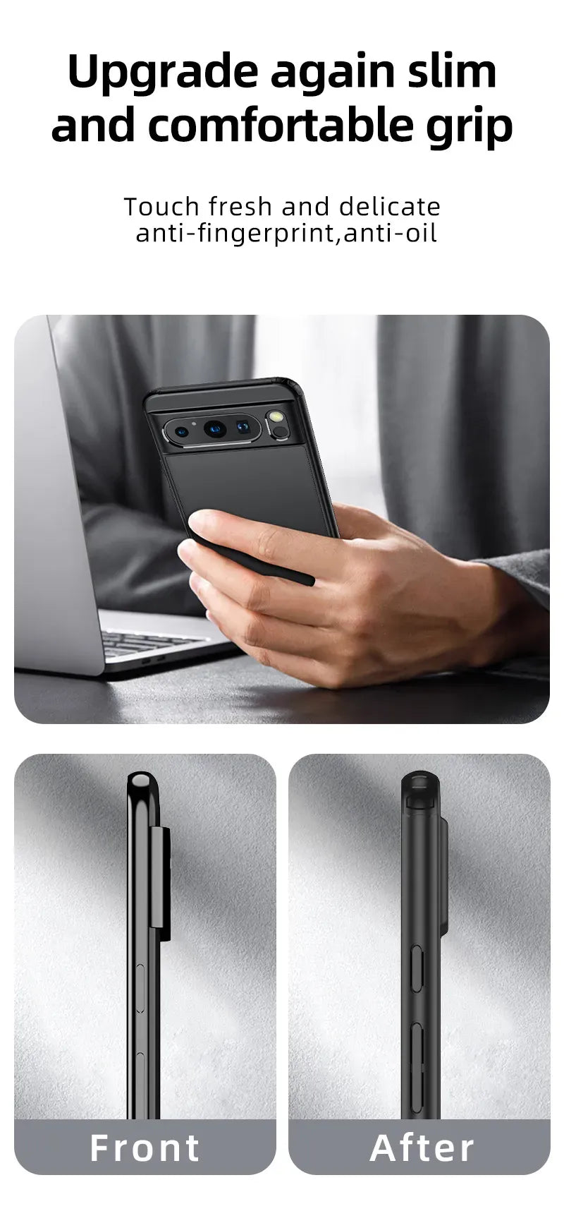For Google Pixel 9 8 Pro XL 7 8a 7a Case Magnetic Wireless Charging Translucent Frosted Shockproof Bumper Soft Cover Accessory