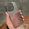 Ultra Thin Matte Hard PC Translucent Clear Phone Case For iPhone 16 Pro 15 14 Plus 13 12 Pro Max Shockproof Slim Skin Back Cover - Caseverse