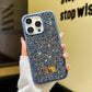 01 Stylish Diamond Sparkling Phone Case For Iphone 16 15 14 13 12 11 Pro Max Plus Women's Gift Back Shockproof Phone Case