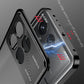 Metal Phone Case Spring Lock Buckle for XiaoMi 14 Ultra Civi 13T 15 Pro Poco X6 F5 F6 Pro Lens Protection Matte Back Cover Cases