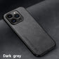 Luxury Leather Case For iPhone 15 14 13 Pro Max Cover With Metal Plate Support Car Hold For iPhone 15 14 13 Pro 11 12 case