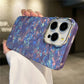 Luxury Bling Glitter Dream Shell Marble Pattern Phone Case For iPhone 16 15 11 12 13 14 Pro Max XR XS X 7 8 Plus Hard PC Cover - Caseverse