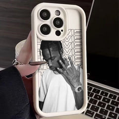 Luxury Travis Scott Cactus Jack Phone Case for IPhone 16 15 14 13 12 11 Pro Max Mini XR XS X 7 8 Plus Soft TPU Back Cover