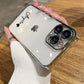 15 16 Pro Max Personalised Customized Name Case For iPhone 16 15 14 13 12 11 Pro Max Plating Transparent Clear Cover 16 Pro Max - Caseverse