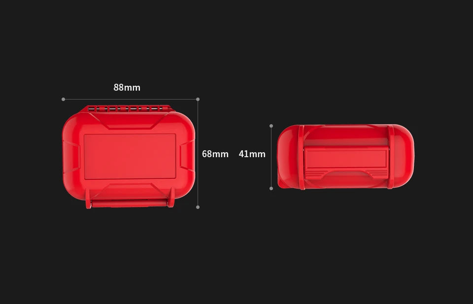 KZ Earphone Case ABS Resin Waterproof Protective Portable Storage Case Bag Box Earbud for KZ ZSN ZS6 ASX ZSX ZAX AS16 EDX