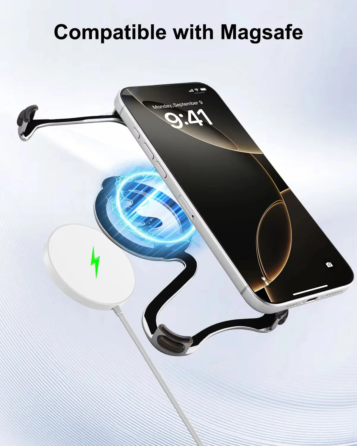 Eary Minimalist Phone Case for iPhone 16 Pro Max with Magsafe Metal Frameless Bumper Military Grade Shockproof Protector Cover