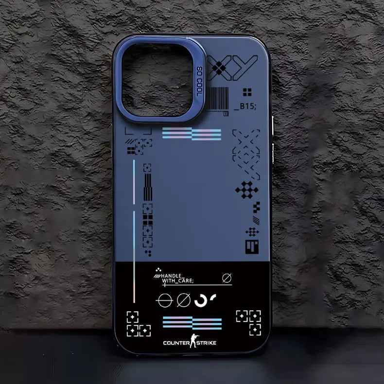 Hot Fashion Game CS Clear GO Phone Case For iPhone 16 15 14 13 12 11 Pro Max X XR XSMAX 8 7 Plus Matte Shockproof Back Cover - Caseverse
