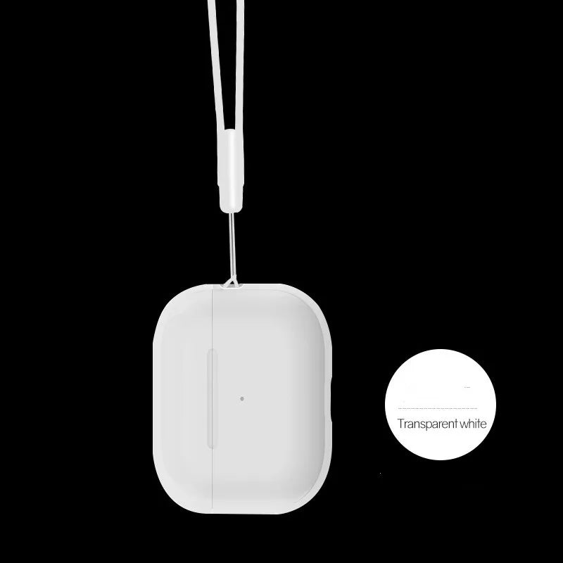 For AirPods Pro 2 2022 Earphone Case with Lanyard Anti-lost Cover [Front LED Visible]  for AirPods Pro 2 Silicone Case