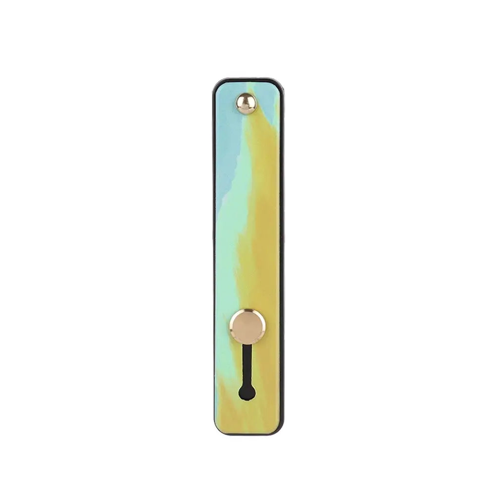 Push Pull Rainbow Phone Grip Silicone Phone Stand Finger Ring Holder Finger Strap Bracket Portable Telescopic Wrist Band - Caseverse