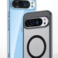 For Google Pixel 9 Pro XL 8 7 Pro 8a 7a Magsafe Case Matte White & Clear Wireless Charging Shockproof Magnetic Armor Cover