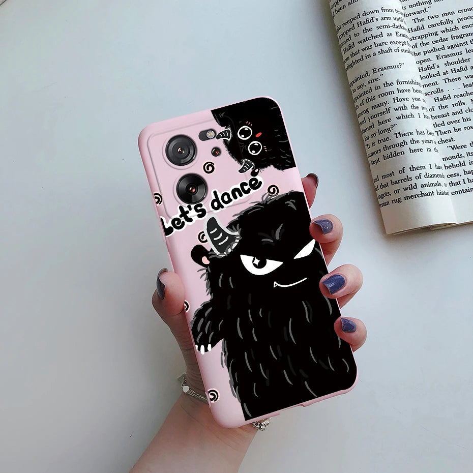 For Xiaomi 13T Pro Case Fashion Marble Astronaut Silicone Phone Cases For Xiaomi Mi 13T Mi13T 13 T Pro 5G Protection Back Cover - Caseverse