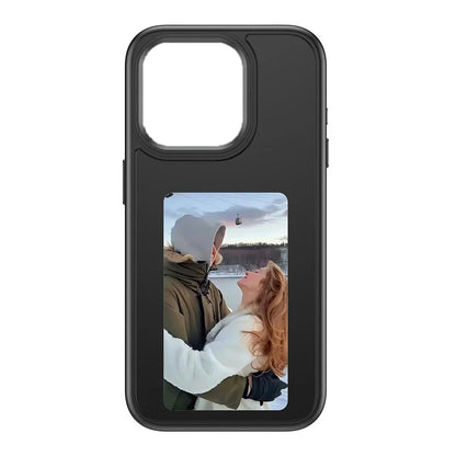 NFC Function Smart Phone Cases For iphone 16 15 14 13 Pro Max ink Screen DIY Wireless Transmission Screen Projection Phone Case - Caseverse