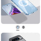 For Google Pixel 9 Pro XL 8 7 Pro 8a 7a Magsafe Case Matte White & Clear Wireless Charging Shockproof Magnetic Armor Cover