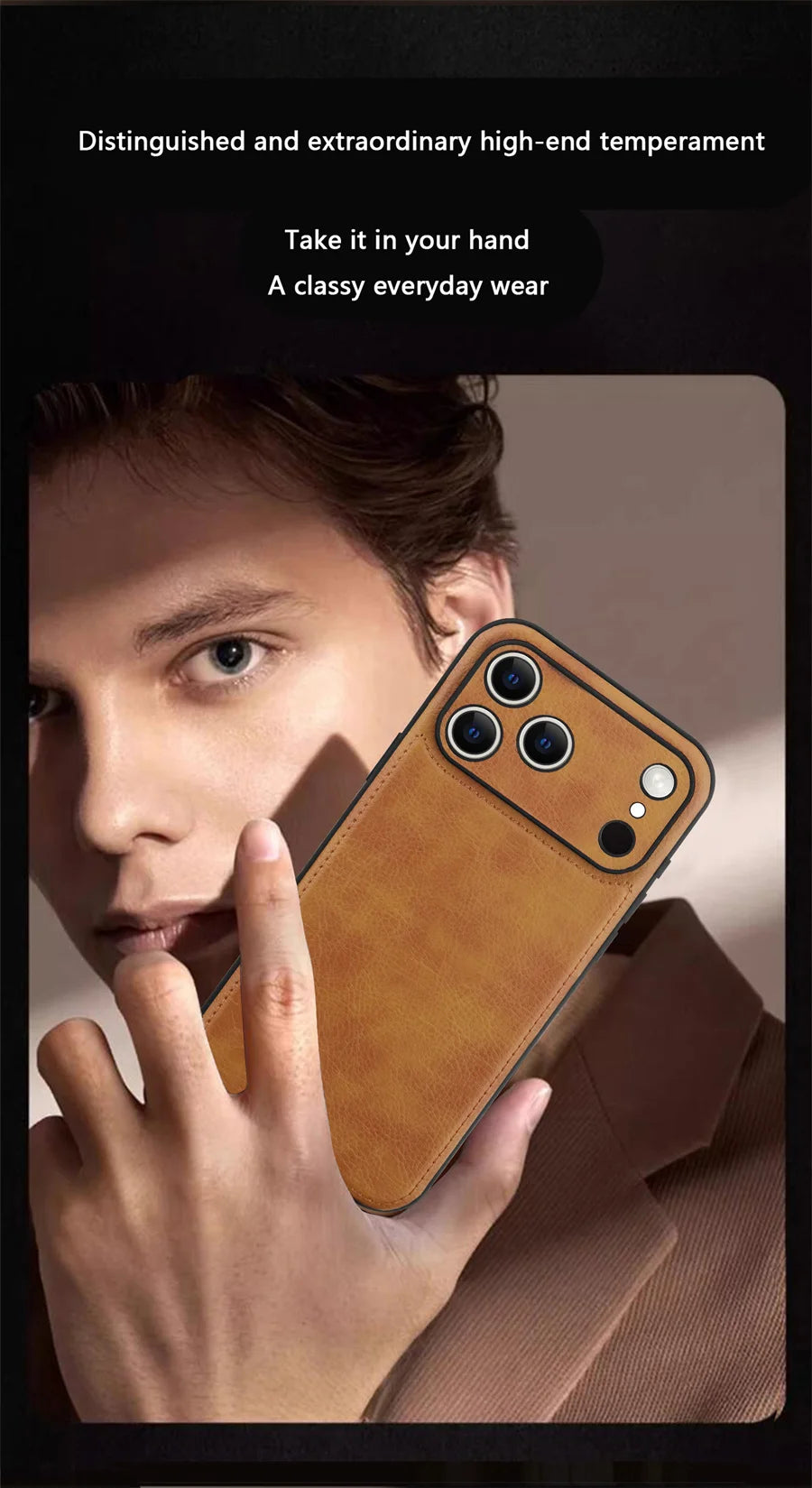 Soft Leather Case for iPhone 17 14 13 12 11 16 Pro Max XR 15 Plus Air Ultra Thin Lens Protection iphone16 16Pro Cover Coque