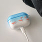 Cute and ornamental koi gradient earphone case for airpods 2 3 4 TPU soft protective cover for airpods pro 2 2nd charge box case