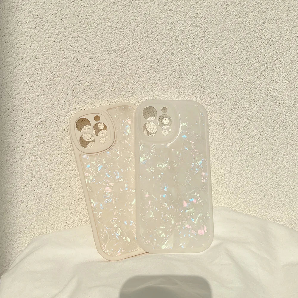 Luxury Glitter Dream Shell Marble Pattern Phone Case For Iphone 15 14 13 12 11 Pro Max For iphone xs max  Case - Caseverse