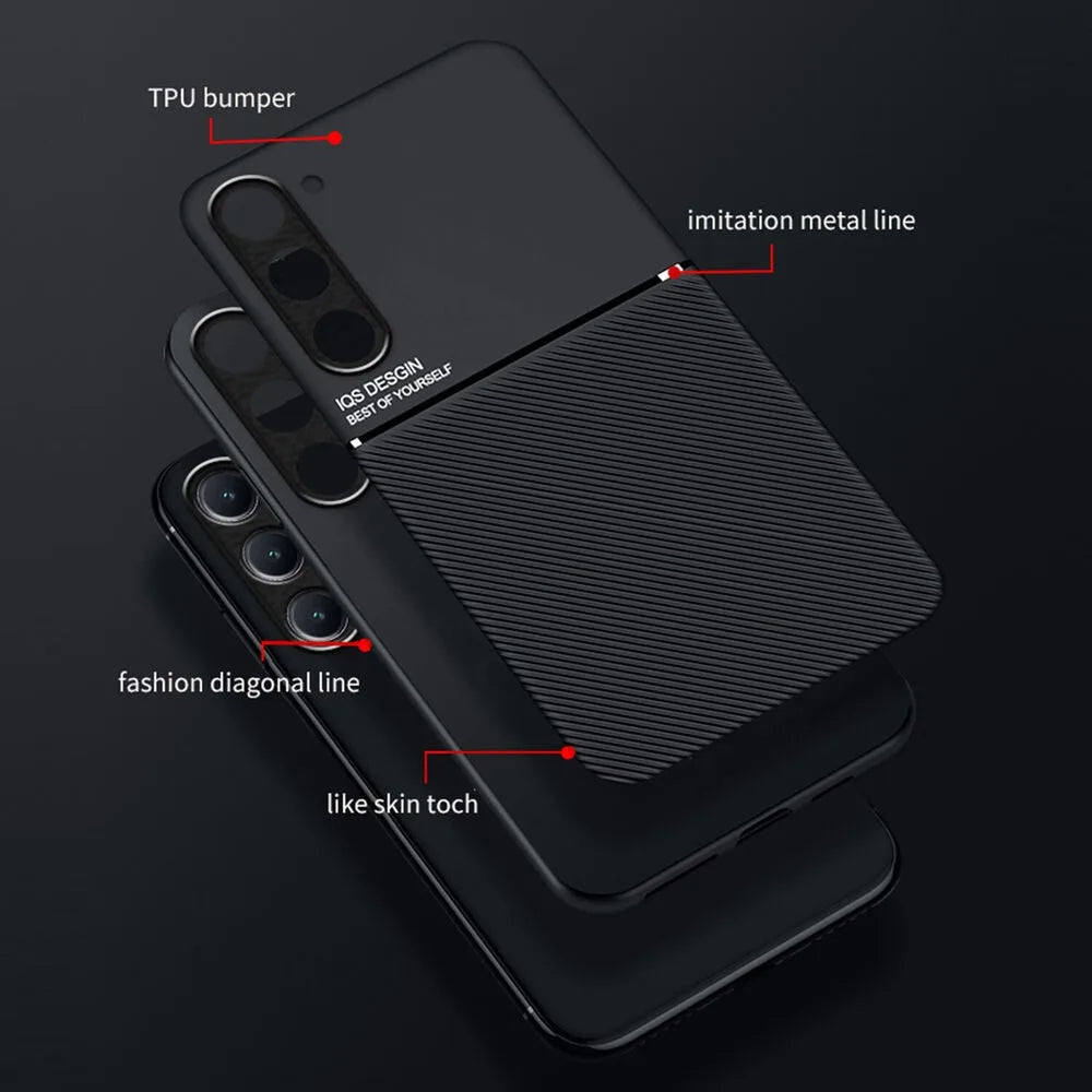 Rugged Protective Cover for VIVO V40 SE V30 Lite 5G V30 Pro V29 V29e Case Built-in Car Magnetic Holder Phone Coque Fundas - Caseverse