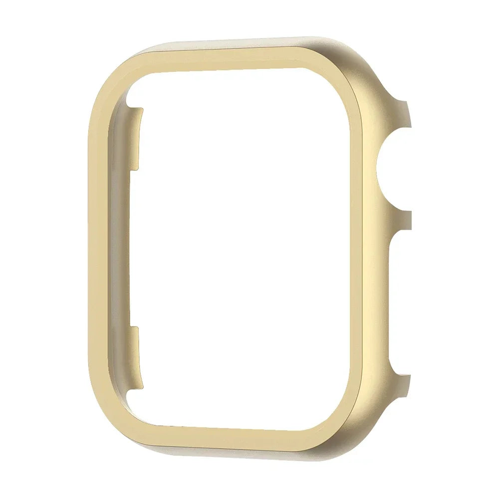 Lightweight Metal Protective Frame for iWatch Serie 9 8 7 6 5 4 SE Aluminum Alloy Case for Apple Watch Cover 40mm 41mm 44mm 45mm