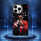 Singer The W-Weeknd X-XO Phone Case For iPhone 16,15,14,13,12,11,Mini,Pro,MAX Black Matte Shockproof Cover