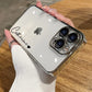 15 16 Pro Max Personalised Customized Name Case For iPhone 16 15 14 13 12 11 Pro Max Plating Transparent Clear Cover 16 Pro Max - Caseverse