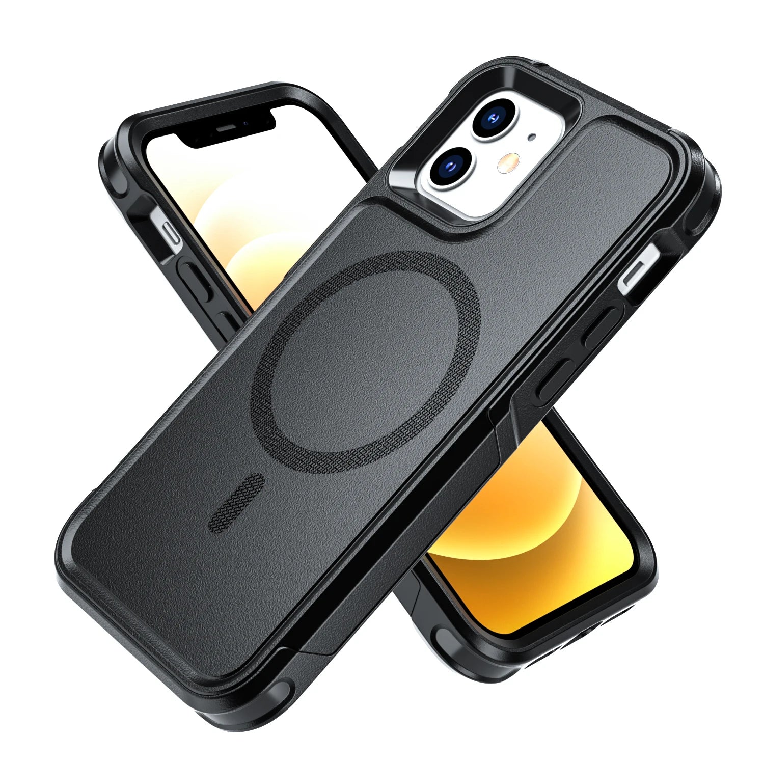 For iPhone 15 14 13 12 Magnetic Case Magsafe Military Grade Protection Back Shockproof Phone Case - Caseverse
